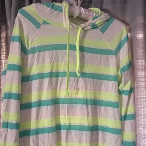 American Eagle long sleeve hooded shirt